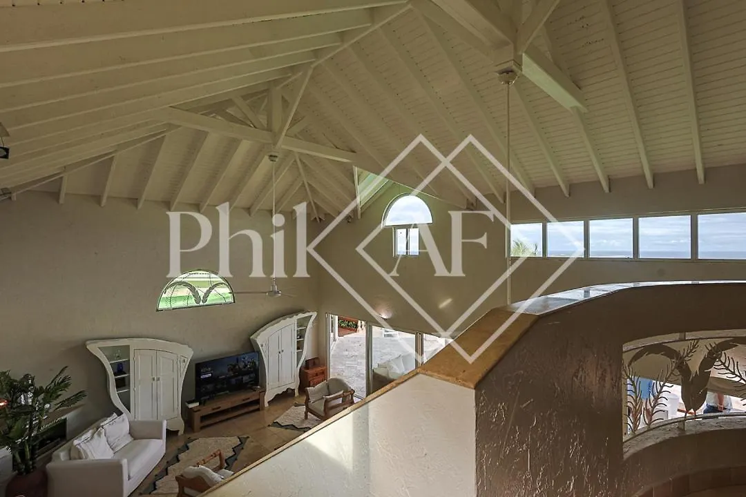 Fantastic View 4 Bed-Rooms Villa At Orient Beach Quarter of Orleans
