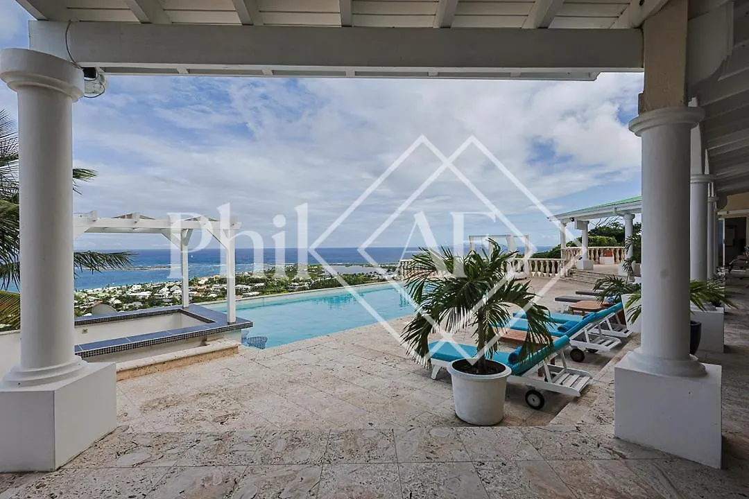 Fantastic View 4 Bed-Rooms Villa At Orient Beach Quarter of Orleans