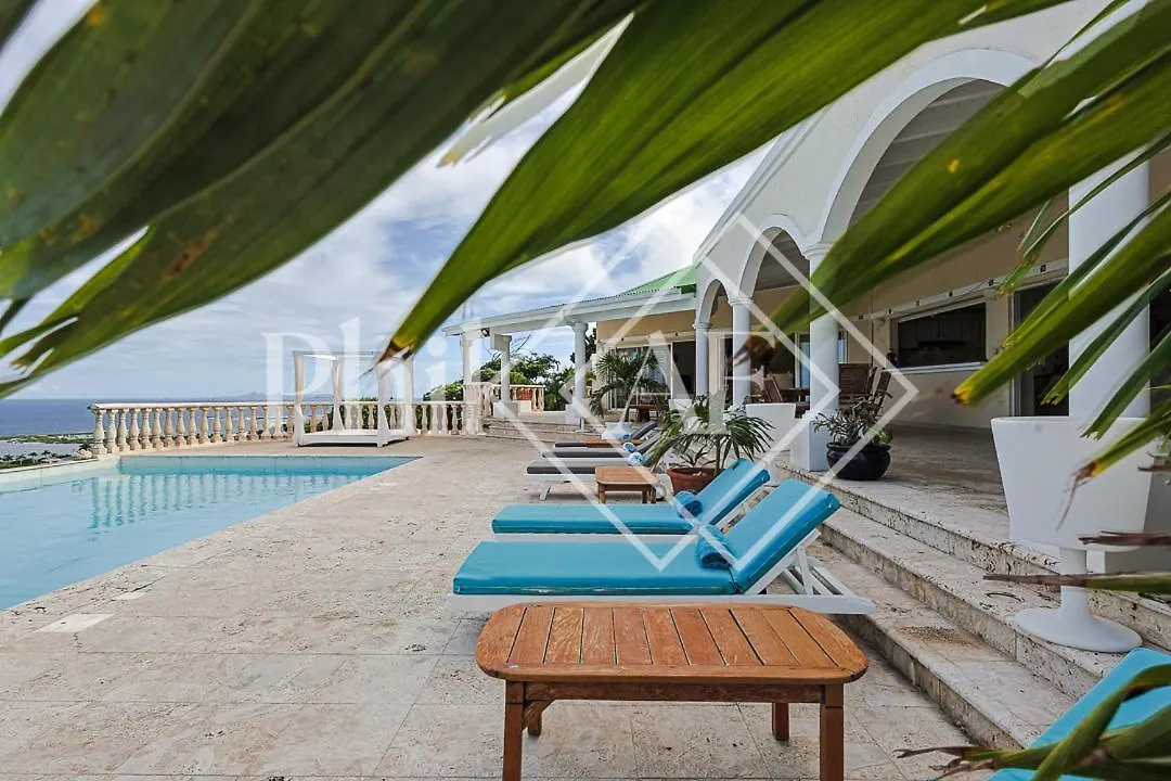 Fantastic View 4 Bed-Rooms Villa At Orient Beach Quarter of Orleans