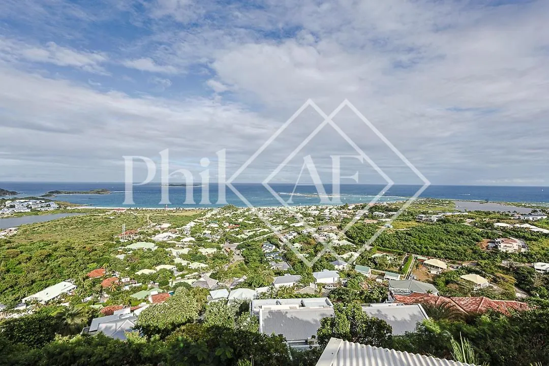Fantastic View 4 Bed-Rooms Villa At Orient Beach Quarter of Orleans 0*,