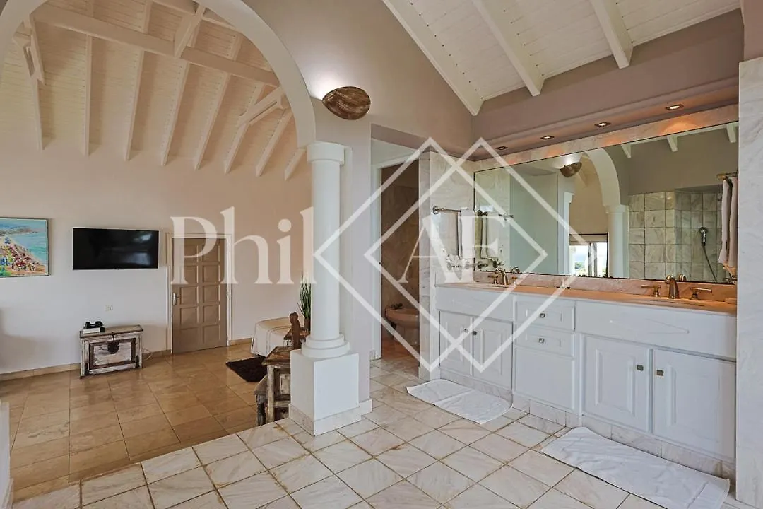 Fantastic View 4 Bed-Rooms Villa At Orient Beach Quarter of Orleans