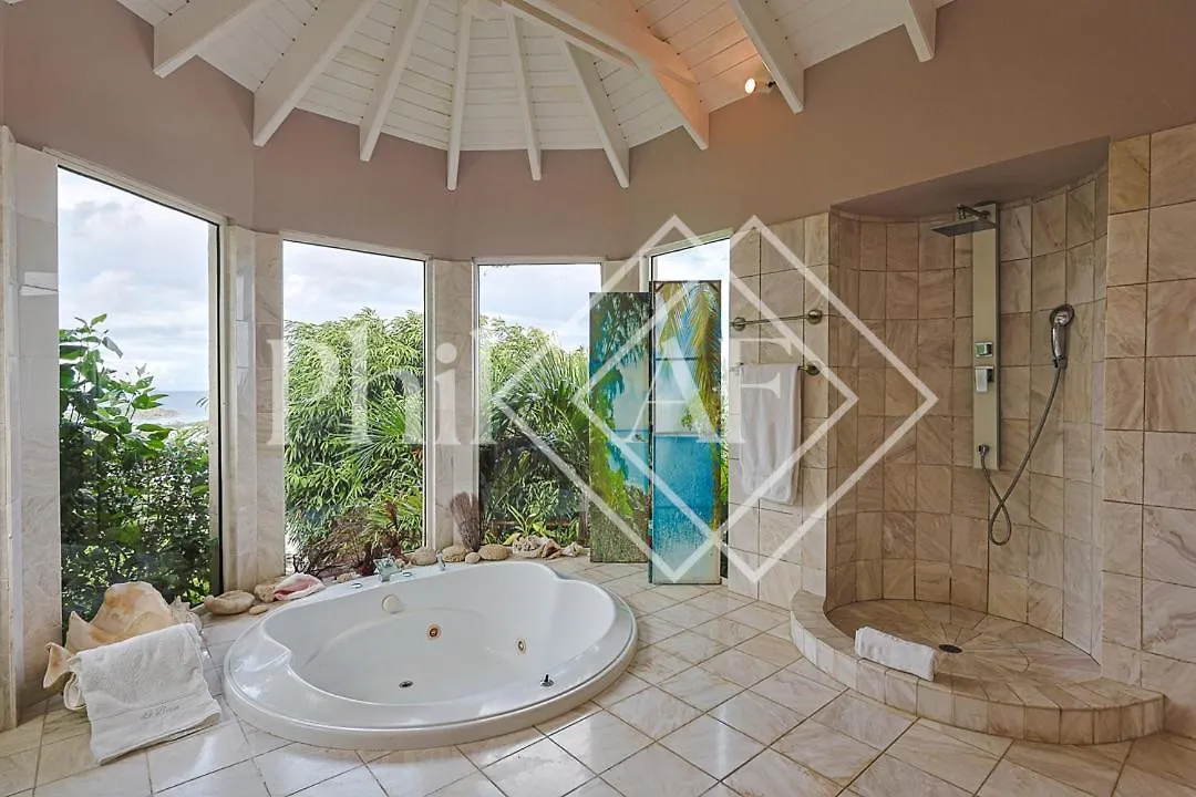 Fantastic View 4 Bed-Rooms Villa At Orient Beach Quarter of Orleans
