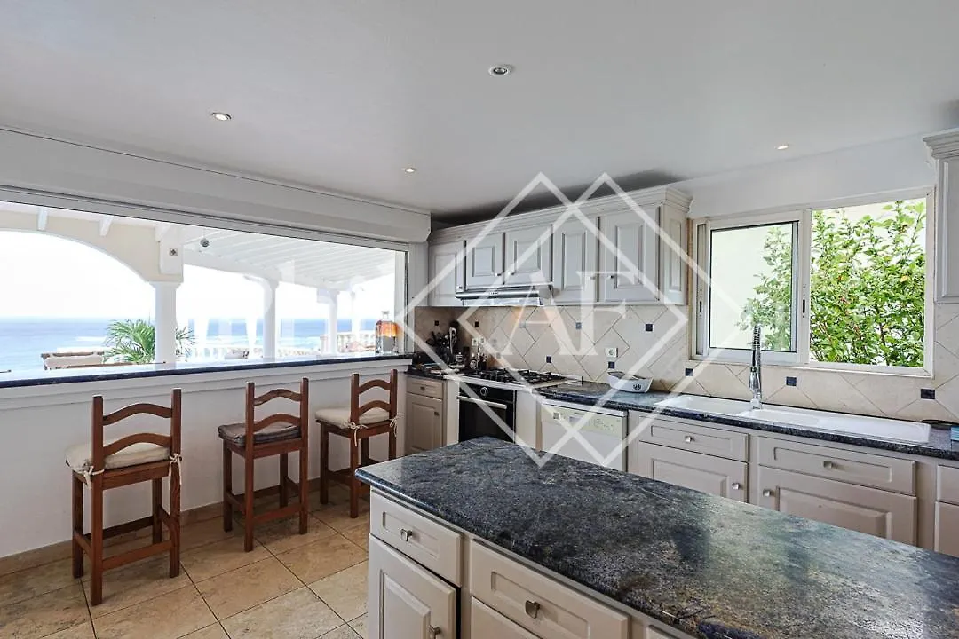 Fantastic View 4 Bed-Rooms Villa At Orient Beach Quarter of Orleans Sint Maarten/Saint Martin
