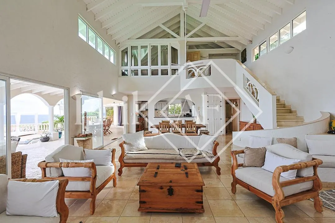 Fantastic View 4 Bed-Rooms Villa At Orient Beach Quarter of Orleans