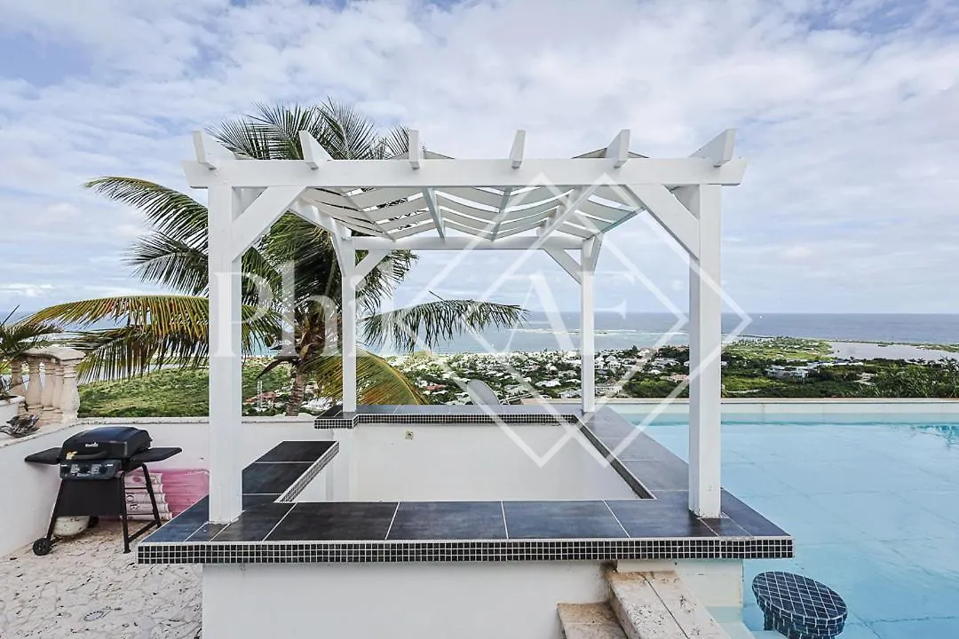 Fantastic View 4 Bed-Rooms Villa At Orient Beach Quarter of Orleans