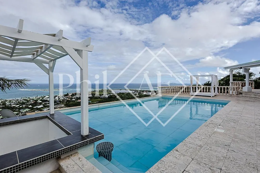 Fantastic View 4 Bed-Rooms Villa At Orient Beach Quarter of Orleans