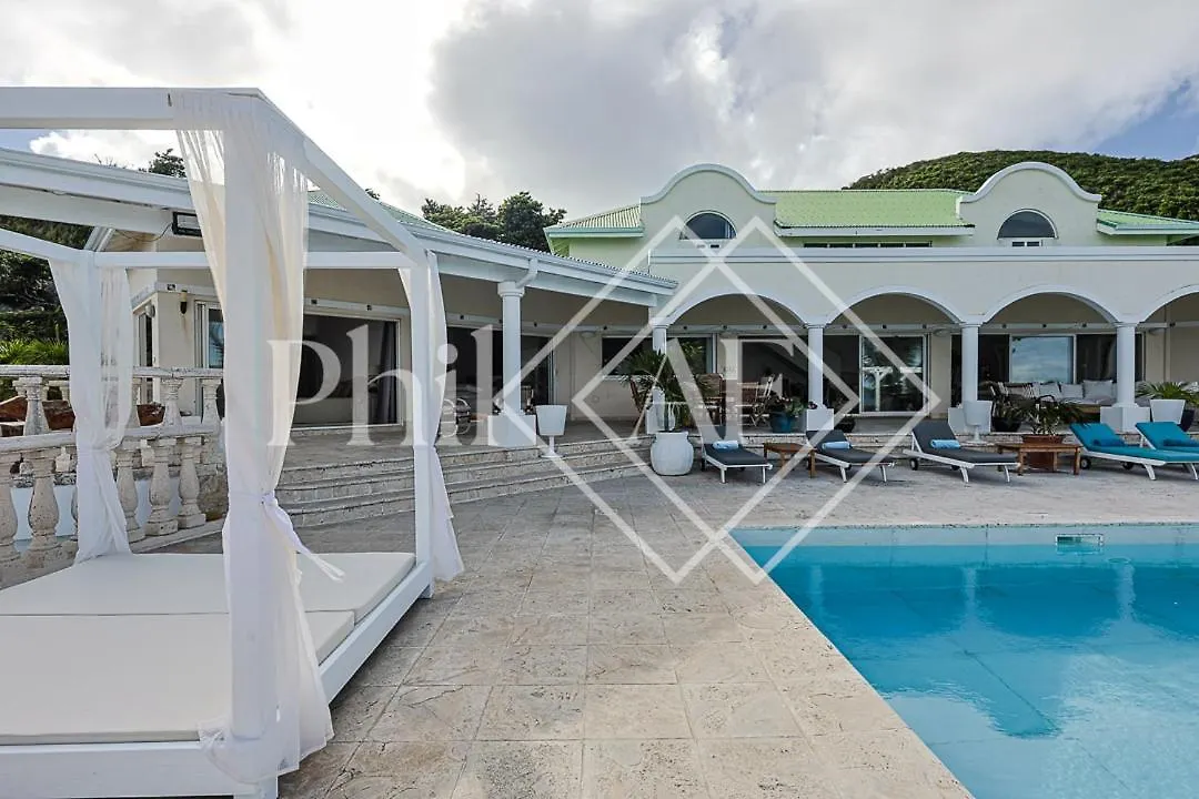 Fantastic View 4 Bed-Rooms Villa At Orient Beach Quarter of Orleans 0*,