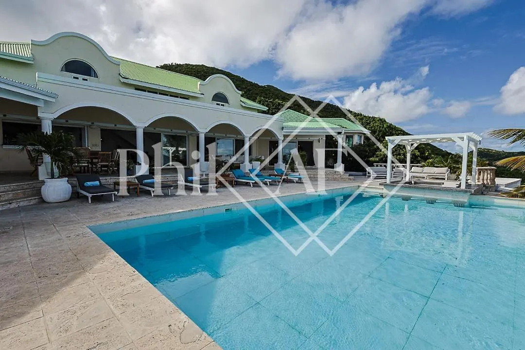 Fantastic View 4 Bed-Rooms Villa At Orient Beach Quarter of Orleans
