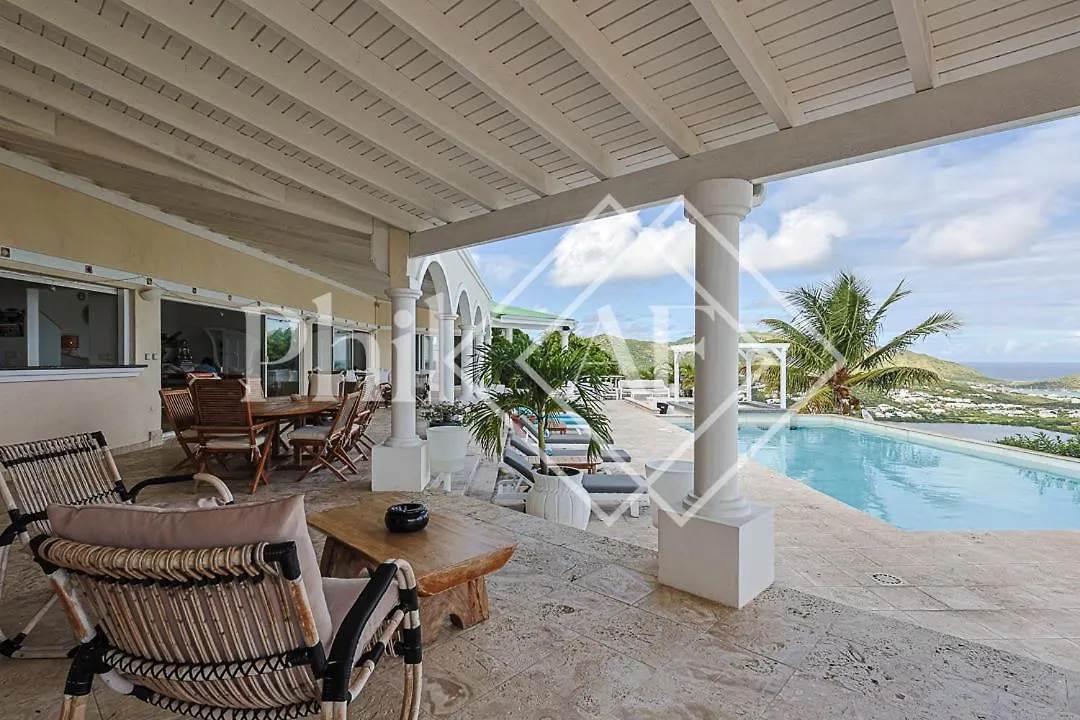 Fantastic View 4 Bed-Rooms Villa At Orient Beach Quarter of Orleans