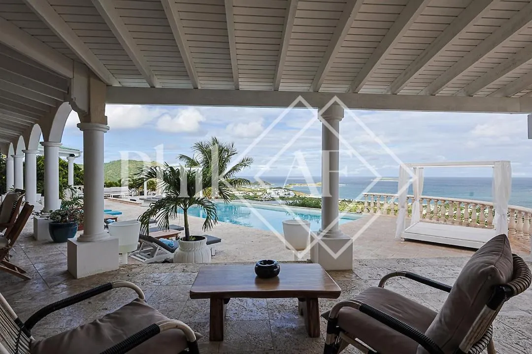 Fantastic View 4 Bed-Rooms Villa At Orient Beach Quarter of Orleans