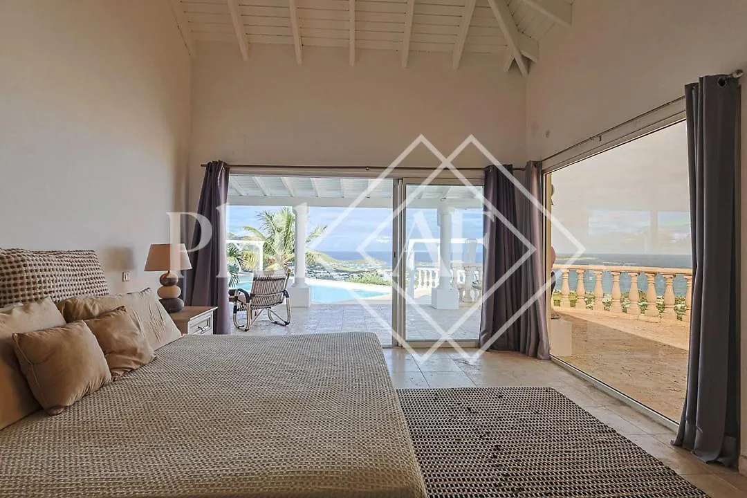 Fantastic View 4 Bed-Rooms Villa At Orient Beach Quarter of Orleans 0*,  Sint Maarten/Saint Martin