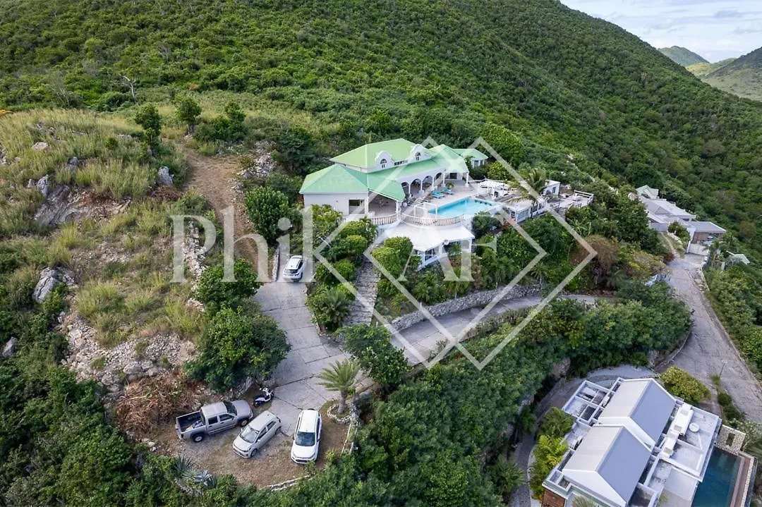 Fantastic View 4 Bed-Rooms Villa At Orient Beach Quarter of Orleans 0*,