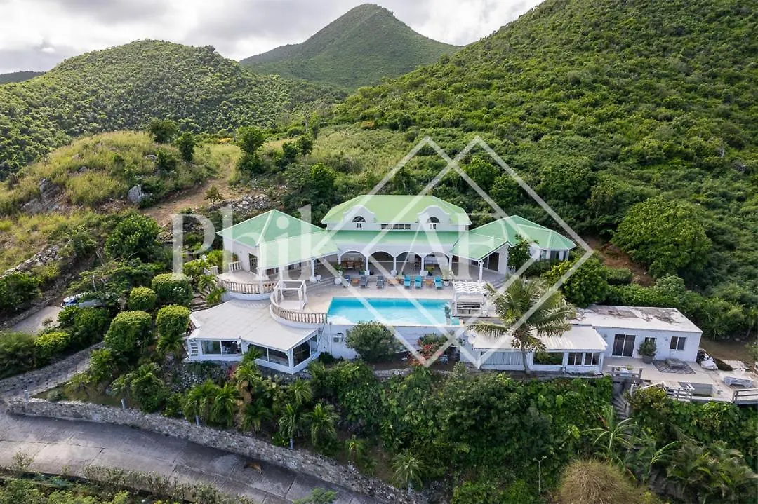 Fantastic View 4 Bed-Rooms Villa At Orient Beach Quarter of Orleans